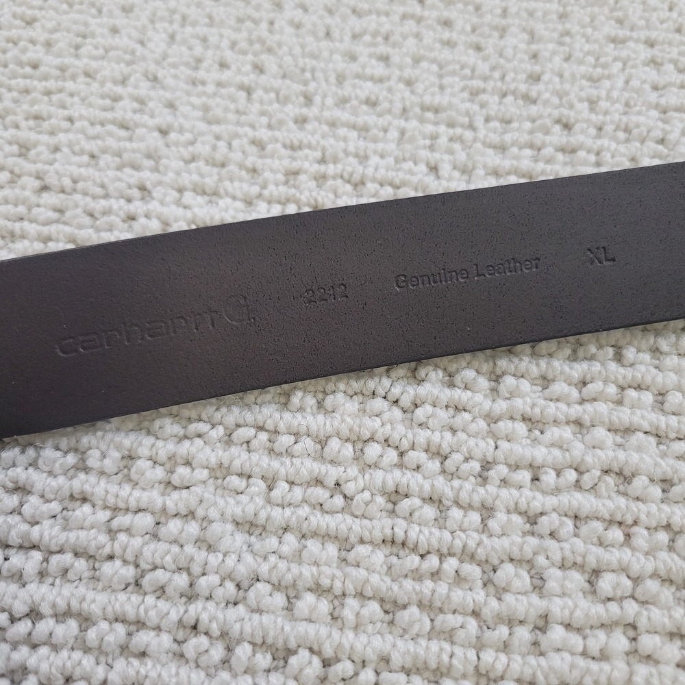 Carhartt‎ Belt Men's Rugged Flex Brown XL 2212 Leather - Picture 6 of 6